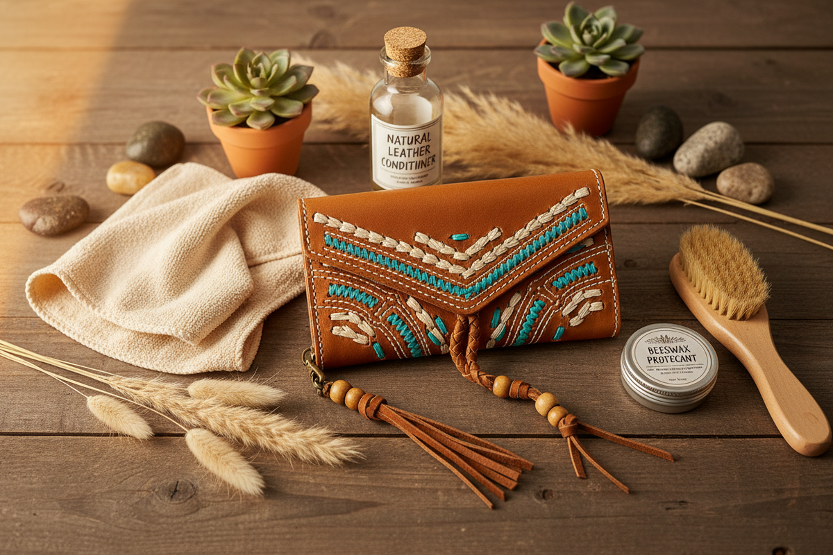 Boho Leather Wallet Care, Is It Easy or Difficult?