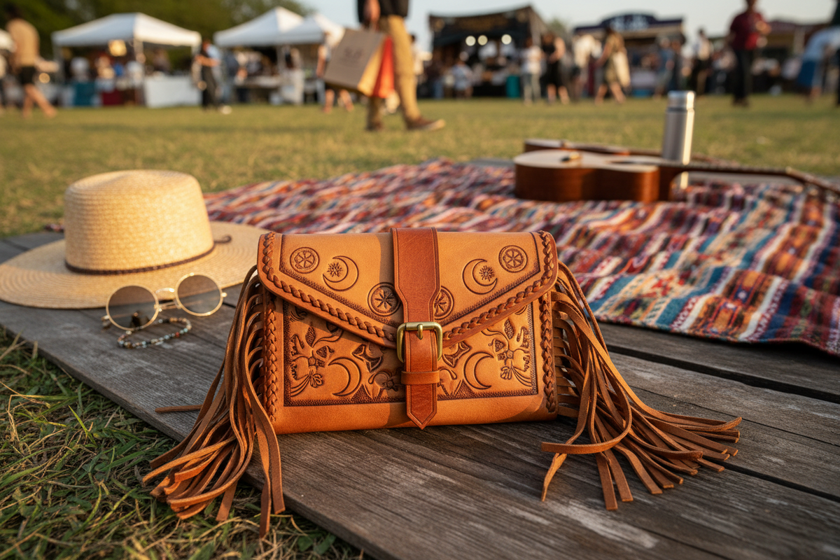 Boho Leather Wallet, Many Events You Can Attend with It