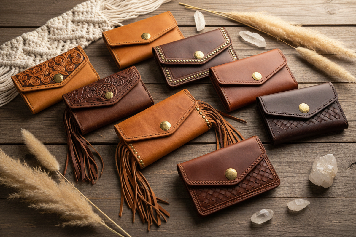 Choosing the Right Handmade Bohemian Leather Wallet to Meet Your Style