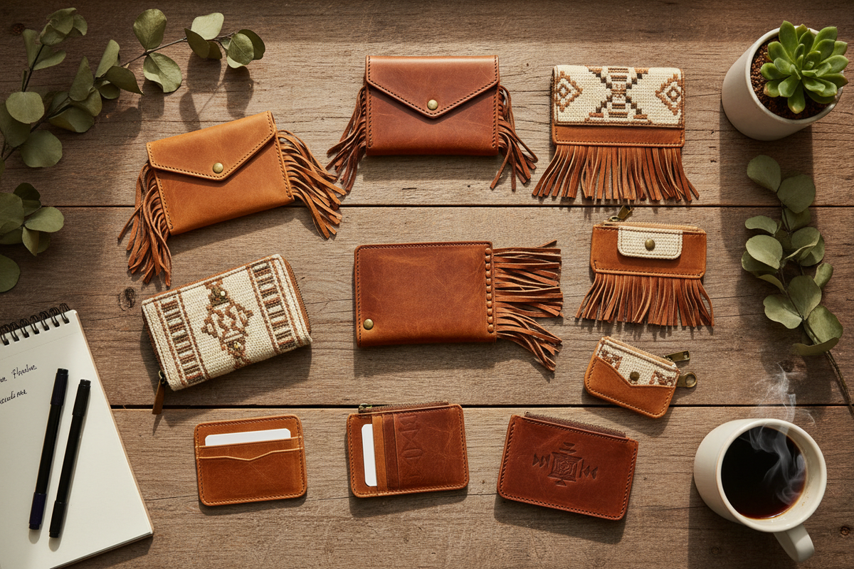 The Best Boho Leather Wallet Products for Student